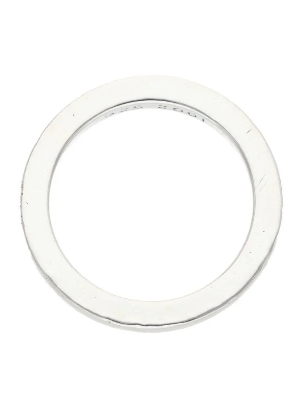 Chrome Hearts Spacer Pln Plain Silver Ring